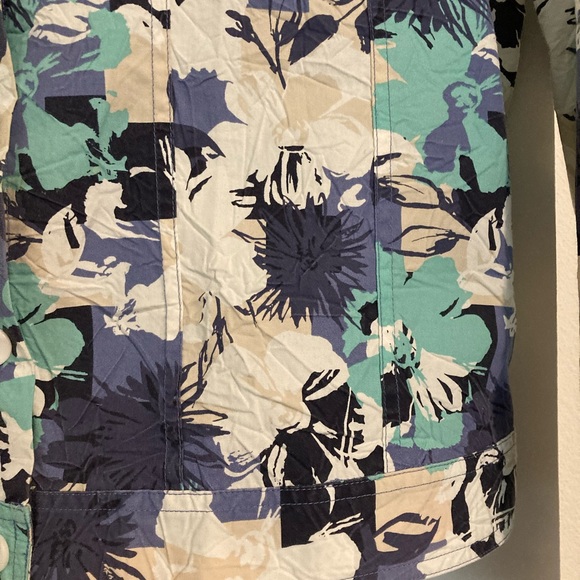 Christopher & Banks Pond Frond Abstract Jacket - Picture 8 of 13